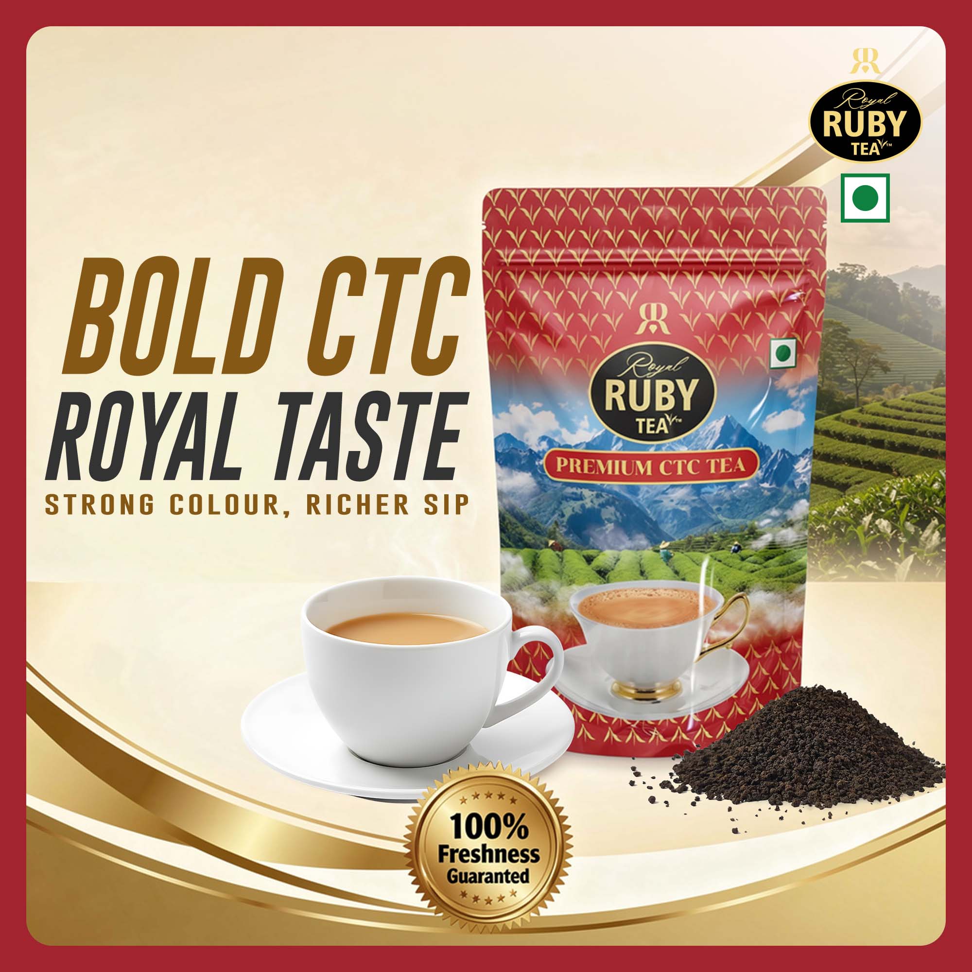 Royal Ruby Premium Tea 1kg Pouch